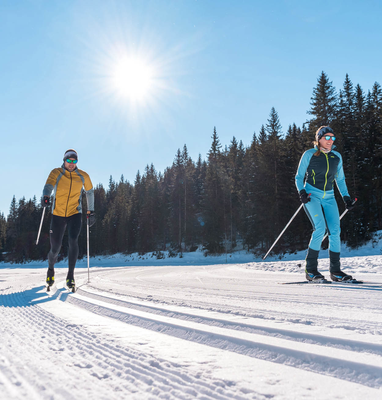 Langlaufen Lungau Mariapfarr Winterurlaub 